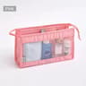 Large Capacity Visible Grid Travel Toiletry Bag 10