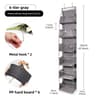 Dustproof Over Door Hanging Storage Organizer 12