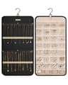 Double Sided Hanging Jewelry Organizer Roll 7