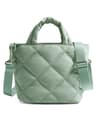 Solid Color Mini Crossbody Tote Bag 8