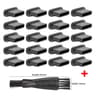 Silicone USB C Dust Plug And Cleaning Brush Set 10