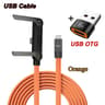 240W Type C Fast Charging Cable With Adjustable Stand 7