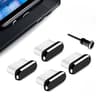 4 Piece USB C Dust Plug Phone Charm Set 6