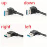 High Speed Right Angle USB 30 Extension Cable 11