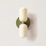 Cream Twin Glow Wall Lamp 6