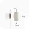 Serene Wabi Sabi Fabric Wall Lamp 9