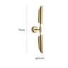 Solara Gold Inclined Wall Lamp 7