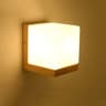 Nordic Wooden Glass Wall Sconce 9