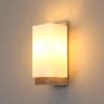 Nordic Wooden Glass Wall Sconce 8