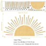 Sunrise Boho Nursery Wall Decal 7