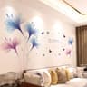 Lavender Meadow Butterfly Wall Decals 8