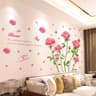 Lavender Meadow Butterfly Wall Decals 18