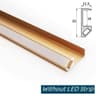 AngleGlow Recessed Shelf Light 9