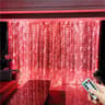 Celebration Glow USB LED Curtain Lights With Remote 12
