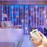 NoorCascade Battery Powered Eid Curtain String Lights 7