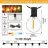 Weatherproof G40 Patio String Lights 10