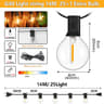 Weatherproof G40 Patio String Lights 9