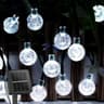 CrystalDew Solar Globe Lights 8