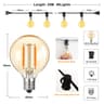 AmberLume G40 Patio Lights 10