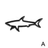 Hollow Shark Metal Emblem 7
