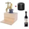 OakPour Rustic Liquor Dispenser 9
