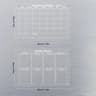 ClearPlan Magnetic Fridge Calendar 9