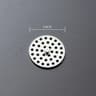 Stainless Steel Shower Drain Filter Cover Hair Catcher  Sink Strainer 11