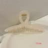 CrystalGrip Transparent Hair Claw 10