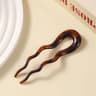 LeopardWave Acetate Hair Fork 8