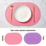 DuoTone Leather Dining Placemats 9