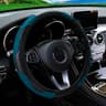 CarbonGrip Leather Steering Wheel Cover 15