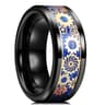 GearForge Steampunk Carbon Fiber Ring 7