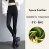 FrostLuxe High Waist Fleece Lined Leather Leggings 7
