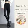 FrostLuxe High Waist Fleece Lined Leather Leggings 12