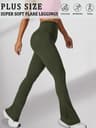 FlareLuxe Plus Size High Waist Bell Bottom Leggings 7