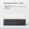 BambooBliss Soft Absorbent Face Towel 15