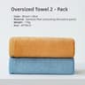 BambooBliss Soft Absorbent Face Towel 10