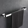 LuxeBrass Chrome Wall Mounted Towel Bar 0