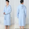 CozyHaven Cotton Waffle Hooded Bathrobe 12
