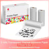 PrintEase Phomemo White Thermal Sticker Paper 3 Rolls 9