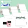 ClarityMark Phomemo Transparent Barcode Label Stickers 3 Rolls 13