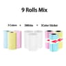 MiniPrint 58mm Colorful Thermal Sticker Paper 6
