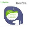 LabelNest Plastic Label Tape For DYMO LetraTag Printers 9
