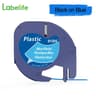 LabelNest Plastic Label Tape For DYMO LetraTag Printers 13