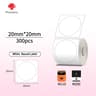 Phomemo Clear Round Thermal Sticker Labels 7