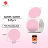 Phomemo Clear Round Thermal Sticker Labels 13
