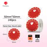 Phomemo Clear Round Thermal Sticker Labels 22