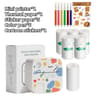 DOLEWA D2 Mini Wireless Thermal Sticker Printer 8