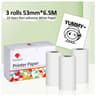 Phomemo M02 White Adhesive Paper Rolls 3 Pack 8