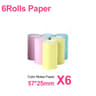 57mm Mini Thermal Printer Paper And Sticker Rolls 15